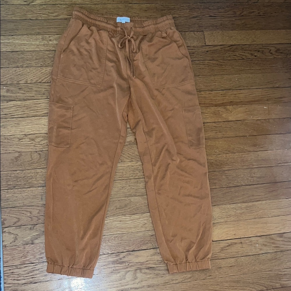 Tan Jogger Pants